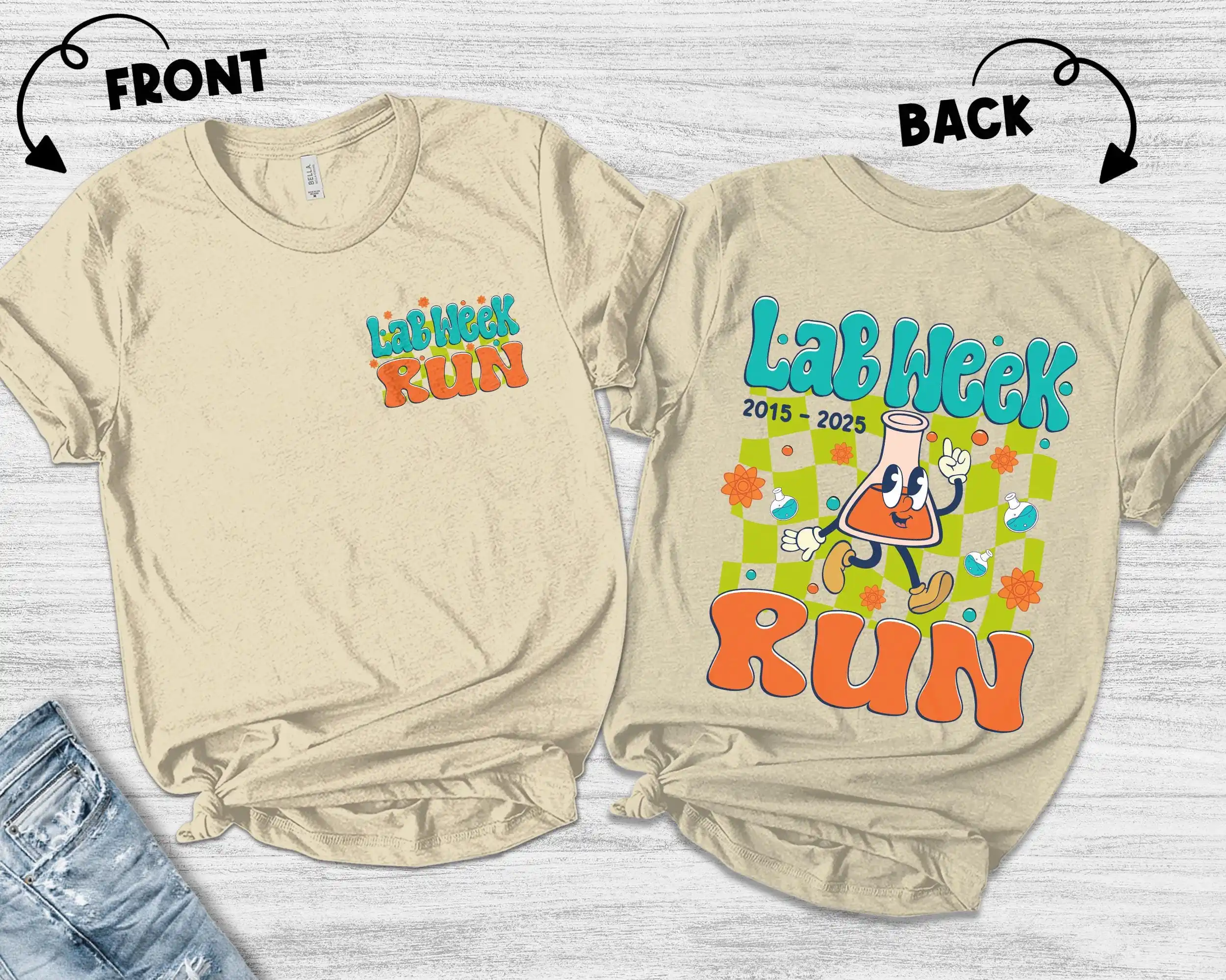 Medical Lab Week 2025 - Retro Lab Week 2025 T Shirt