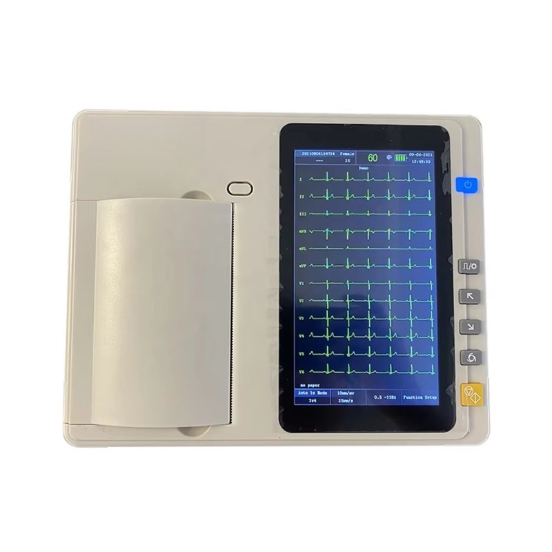 Ekg Ecg Machine Portable - Portable 12 Lead 3/6/12 Channel EKG