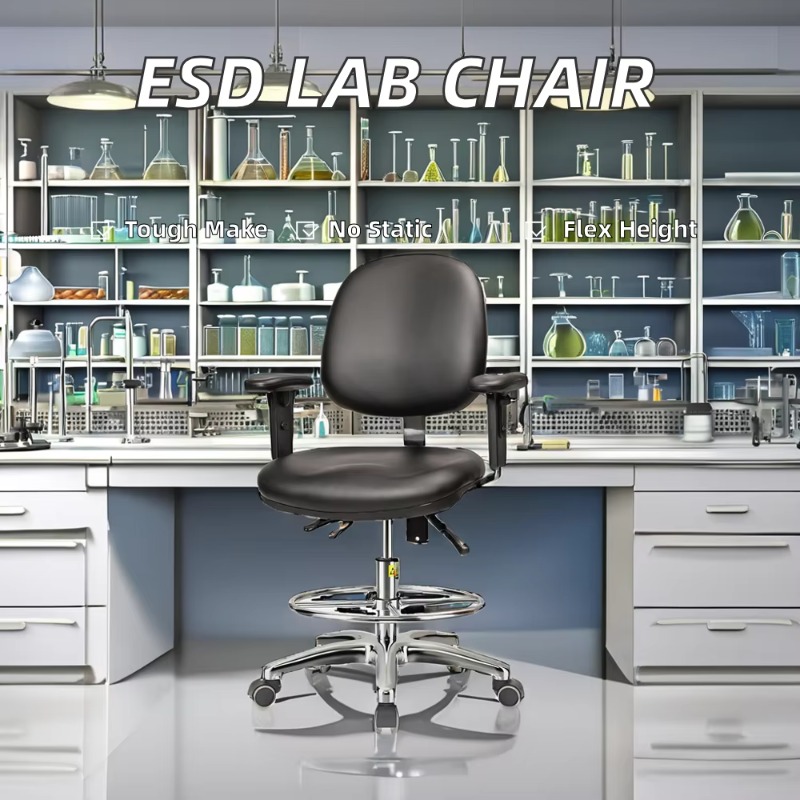 Adjustable Hospital Furniture  - Medical Lab Chair ulasan dan harga
