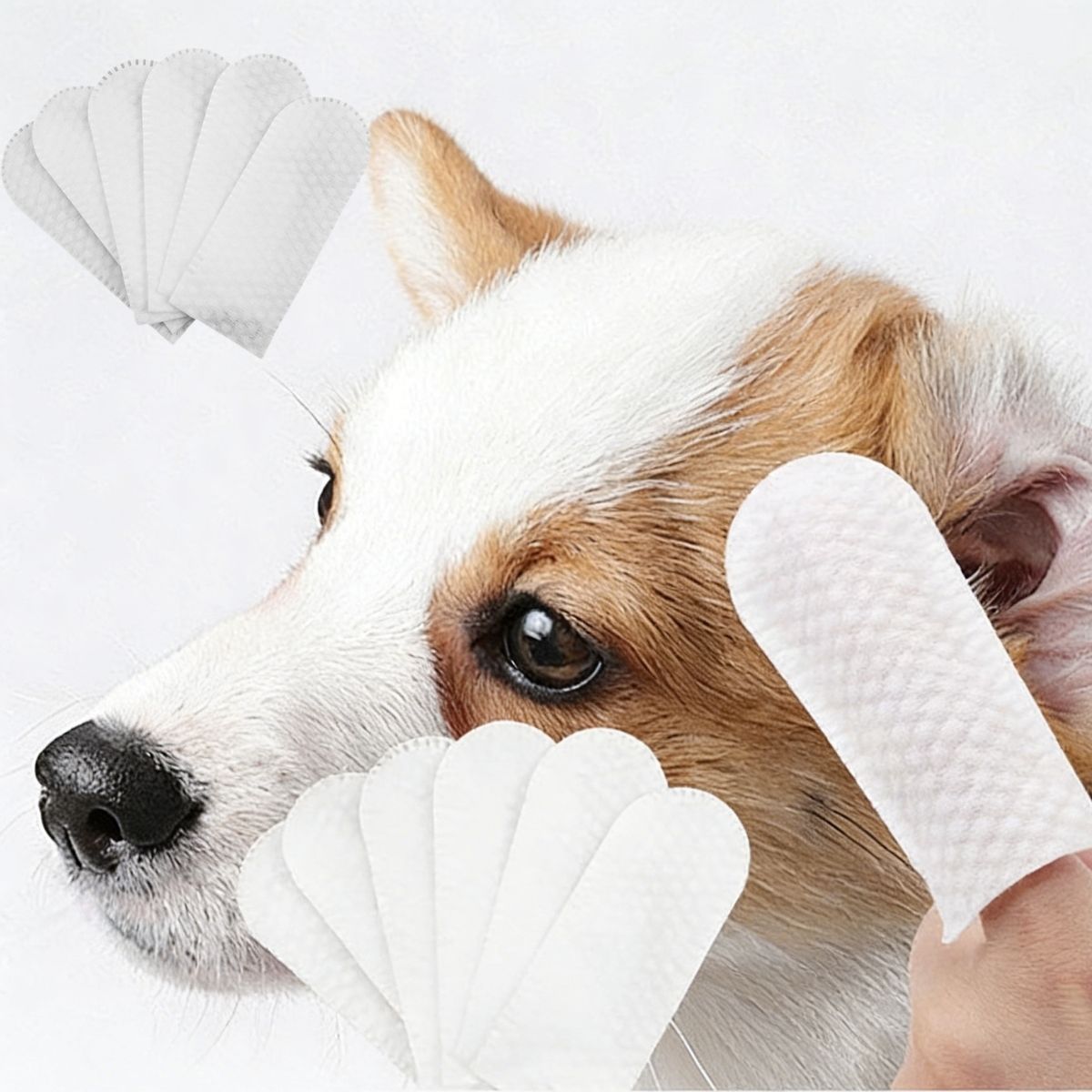 50Pcs Cotton Finger Cots Dog E - Disposable Gloves Nitrile ulasan dan harga