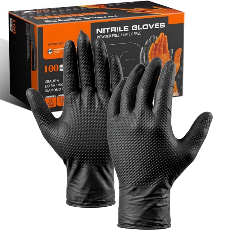 8 Mil Heavy Duty Industrial Or - Disposable Gloves Nitrile ulasan dan harga