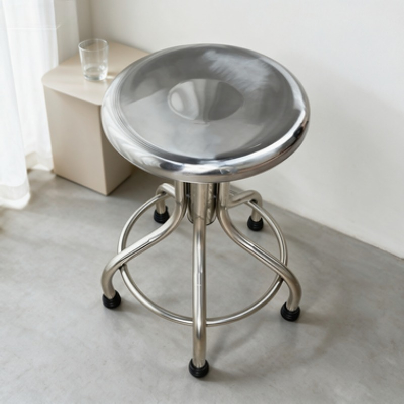 304 Stainless Steel Rotating R - Medical Lab Chair ulasan dan harga