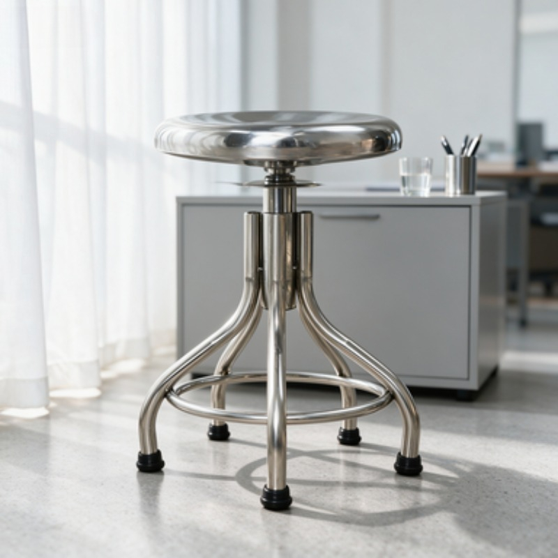 304 Stainless Steel Rotating R - Medical Lab Chair ulasan dan harga