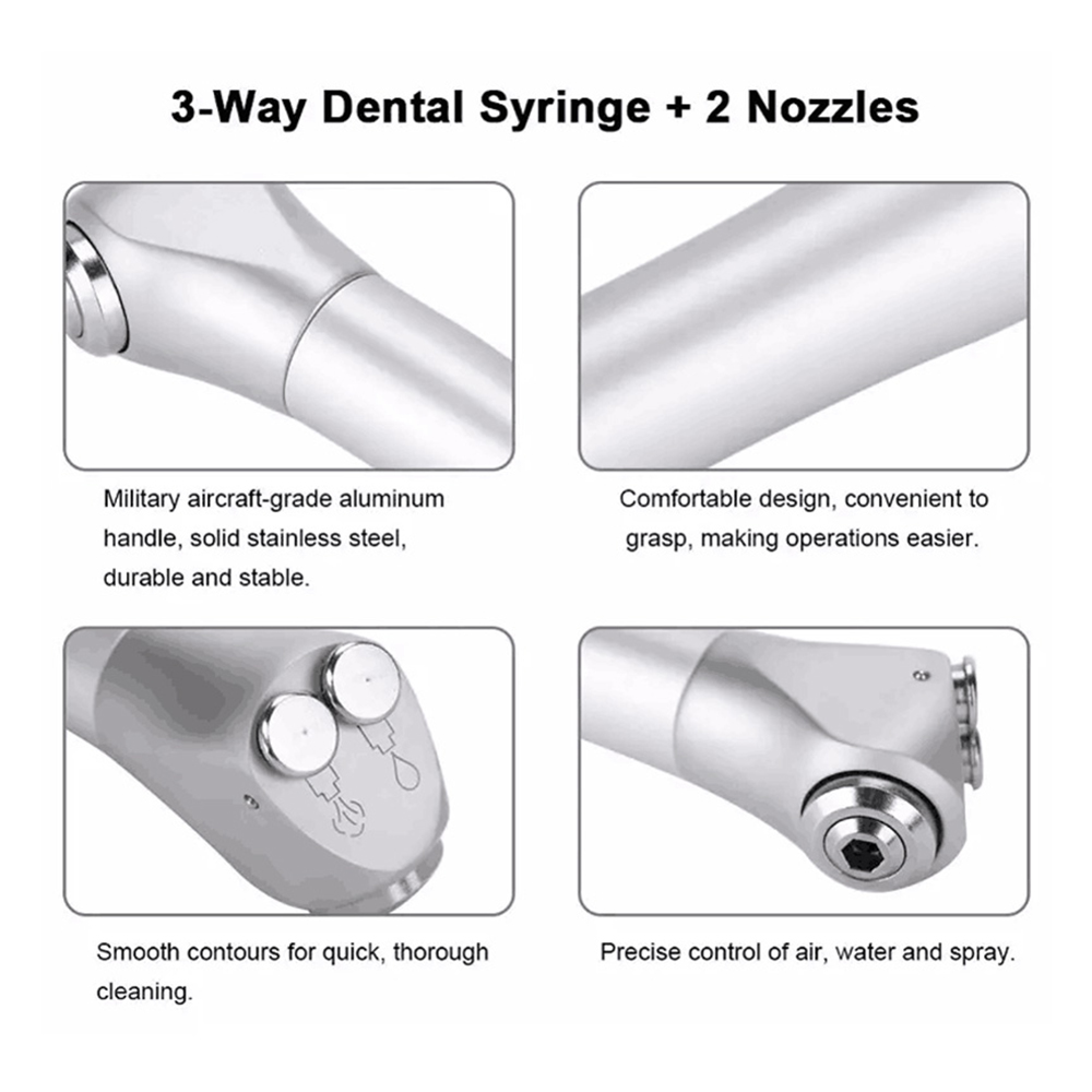PIORPOY Dental Syringe Air Wat - Ultrasonic Cleaner Lab ulasan dan harga