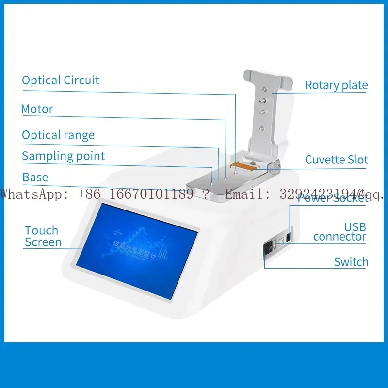 WEIAI Lab Nano-900 UV-Vis Spec - Medical Laboratory Technology ulasan dan harga
