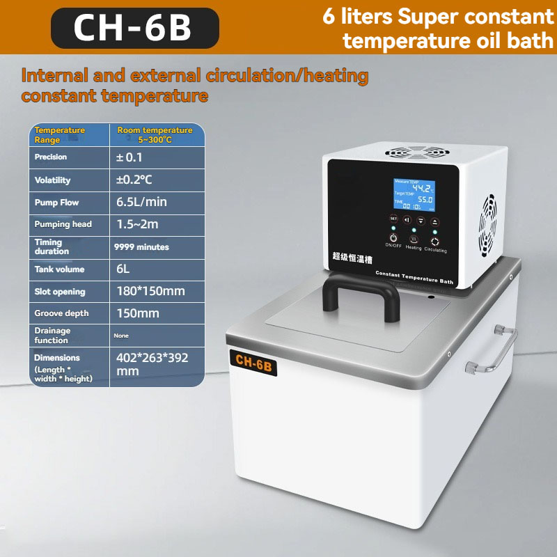 CH-6B 6L Low Temperature Therm - Water Bath Laboratory ulasan dan harga