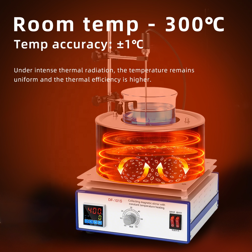 300℃ Laboratory Magnetic Stirr - Water Bath Laboratory ulasan dan harga